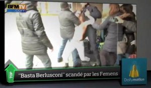 Top Média : Les Femen contre Berlusconi font un carton sur Twitter