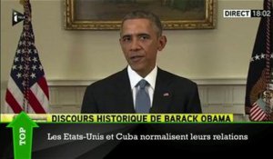 Top/Flop : Obama normalise les relations avec Cuba, Marc-Olivier Fogiel de retour sur France 3