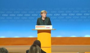Merkel appelle l'Europe à respecter les règles budgétaires