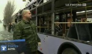 Ukraine : l'attaque d'un bus fait 13 morts à Donetsk