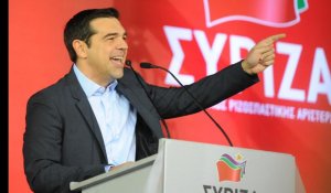 En images : à Athènes, la victoire de Syriza semble à portée de main