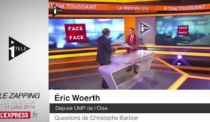 Éric Woerth: "On est plus au Festival d'Avignon qu'au gouvernement" dans le discours d'Arnaud Montebourg