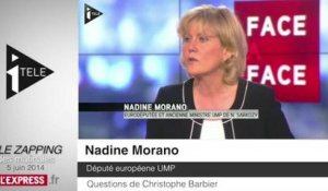 Nadine Morano: "Nicolas Sarkozy va revenir" - zapping