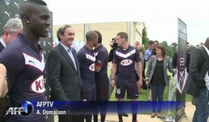 Bordeaux: le nouveau maillot de l'équipe de football qui créé une polémique