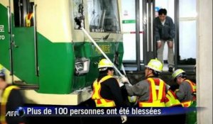 Séoul: une collision entre deux rames de métro a fait une centaine de blessés