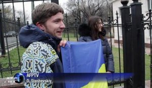 Ukraine: le Premier ministre en visite dans l'est russophone