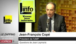 Chômage: pour Jean-François Copé, "on ne peut pas continuer comme cela"