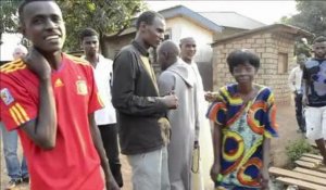 Centrafrique: Bangui, quartier popumaire de Kina