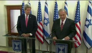 Nucléaire iranien: John Kerry assure que la sécurité d'Israël figure "en tête des priorités".
