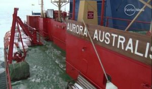 Sauvetage en Antarctique: Le brise-glace australien Aurora Australis a dû rebrousser chemin