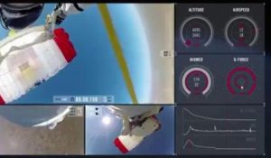 Le saut de Felix Baumgartner de la stratosphère comme si vous y étiez