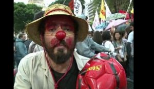 Rio: Une manifestation pour soutenir les professeurs du secteur public