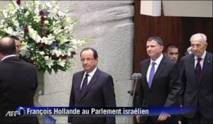 Visite d'Hollande en Israël : appel au partage de Jérusalem