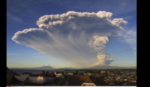 L'éruption spectaculaire du volcan Calbuco