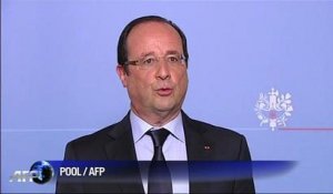 Affaires d'espionnage: Pour François Hollande, la France ne peut pas accepter ce type de comportement