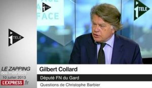 "Si Tapie n'avait pas apporté son appui à Sarkozy, les choses seraient allées autrement", selon Gaudin