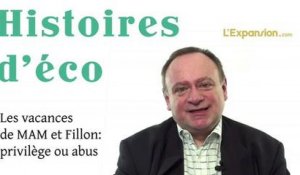 Histoire d'éco n°6 - Les vacances de MAM et Fillon