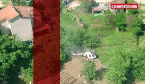 Crash d'hélicoptère à Bocognano