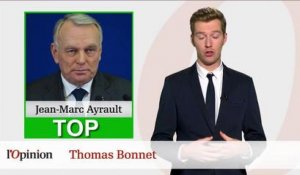 Le Top Flop : Jean-Marc Ayrault défend l'enseignement de l'Allemand / Le gouvernement supprime les messages Facebook qui ne lui plaise pas