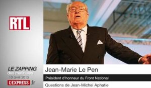 Jean-Marie Le Pen: "Marine Le Pen est en train de dynamiter sa propre formation"