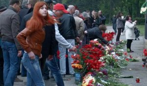 Ukraine: Odessa rend hommage à ses morts, un an après