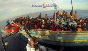 Méditerranée: 5.800 migrants secourus pendant le week-end