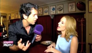 Kylie Minogue rencontre le français derrière la chanson sur ses fesses