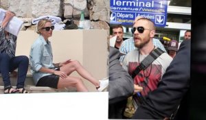 Charlize Theron et Tom Hardy de Mad Max: Fury Road atterrissent à Nice