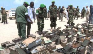 Somalie: de nombreuses armes saisies à Mogadiscio