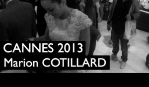 CANNES 2013 : Arrivée de Marion Cotillard / James Gray