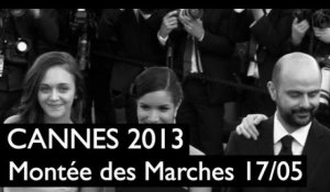 CANNES 2013 : Montée des marches du 17 mai