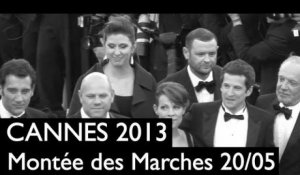 CANNES 2013 : Montée des Marches du 20 mai