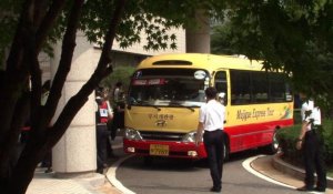 Corée du Sud: arrivée des étudiants rescapés du ferry au tribunal