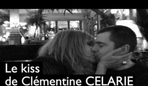 Le baiser de Clémentine Célarié à Mister emma