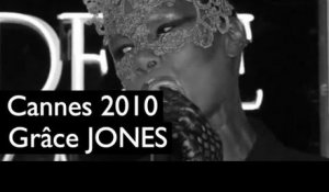Festival de Cannes (22 mai 2010) : Martin Solveig / Grâce Jones / Velvet d'Amour