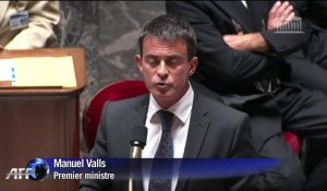 Valls: "il y a une majorité pour soutenir le gouvernement"