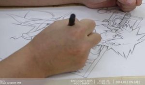 Kingdom Hearts HD 2.5 ReMIX - Tetsuya Nomura dessine Sora