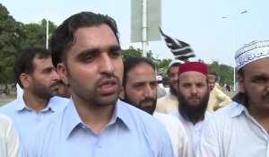 Pakistan: manifestation pro-gouvernement à Islamabad