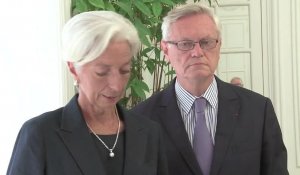 Lagarde mise en examen, exclut de quitter le FMI