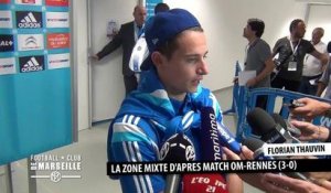 OM - Rennes (3-0): La réaction de Florian Thauvin