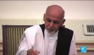 Ashraf Ghani investi président de l'Afghanistan