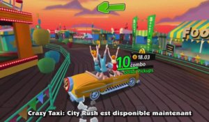Crazy Taxi City Rush (iOS) : trailer de lancement