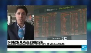 Grève chez Air France : journée noire attendue lundi