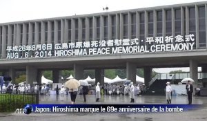 Hiroshima marque le 69e anniversaire de la bombe atomique