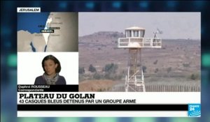Syrie : 43 casques bleus capturés par un groupe armé dans le Golan