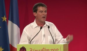 Valls tente de recoller les morceaux de la famille socialiste