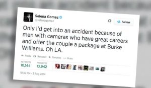 Selena Gomez impliquée dans un accrochage