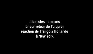 Polémique sur les jihadistes: Hollande pointe des "manquements"