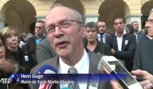 Saint-Martin-Vésubie réuni pour rendre hommage à Hervé Gourdel