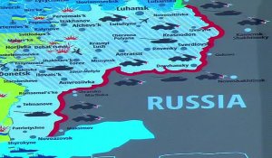 Ukraine-Russie: premiers pourparlers à proximité du front